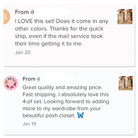 4 Piece Pastel Green & Beige Pajama Set - Picture 9 of 10